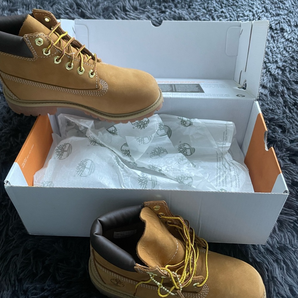 Timberland Tan Leather Boots